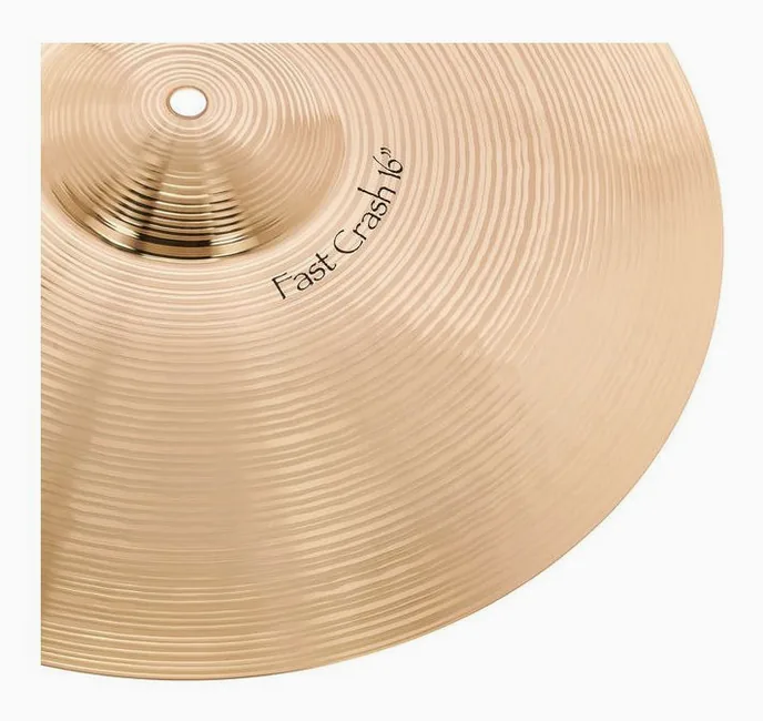 Paiste 16" Signature Fast Crash, vue de dessus, photo 4