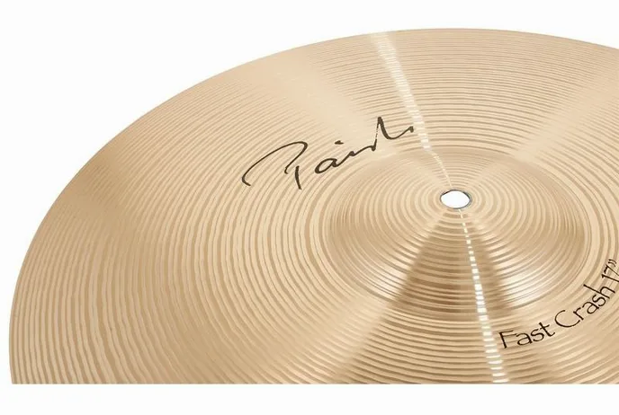 Paiste 17" Signature Fast Crash, vue de face, photo 4