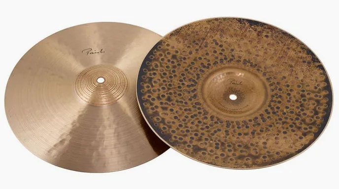 Paiste 14" Traditional Medium Hi-Hat, vue de face, photo 2