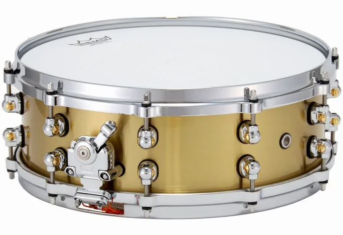 Pearl 14"x05" Reference One Brass, vue de face