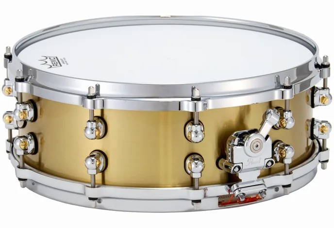 Pearl 14"x05" Reference One Brass, vue de profil, photo 2