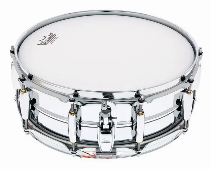 Pearl 14"x05" Sensitone Steel, vue de près, photo 2