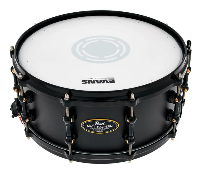 Pearl 14"x06" Matt Halpern Signature, de face sur fond neutre