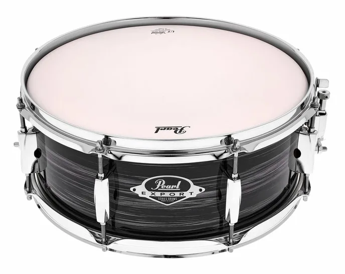 Pearl 14"x5.5" Export SD M. Amethyst, de face sur fond neutre