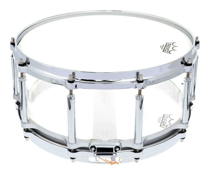 Pearl 14"x6,5" CRB Free Float. Clear, vue de face, photo 2
