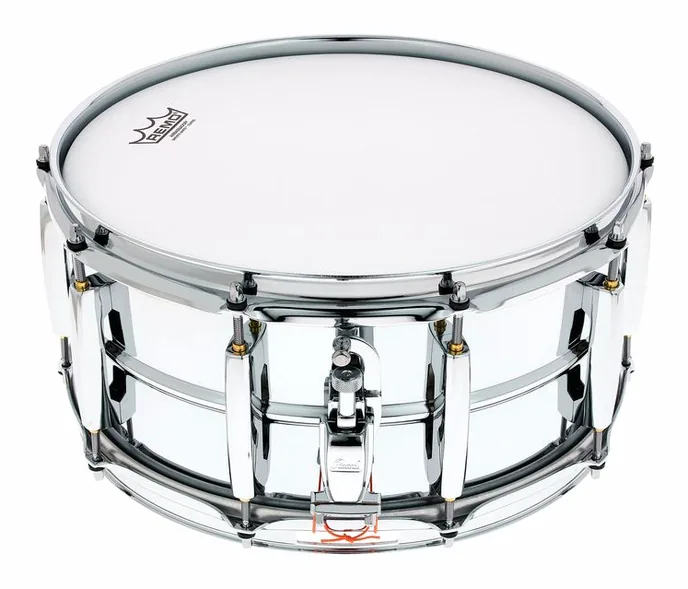 Pearl 14"x6,5" Sensitone Steel, vue de profil, photo 2