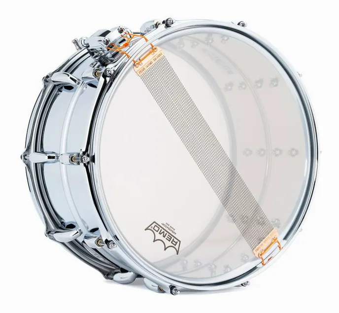 Pearl 14"x08" Sensitone Steel, vue de trois quarts, photo 4