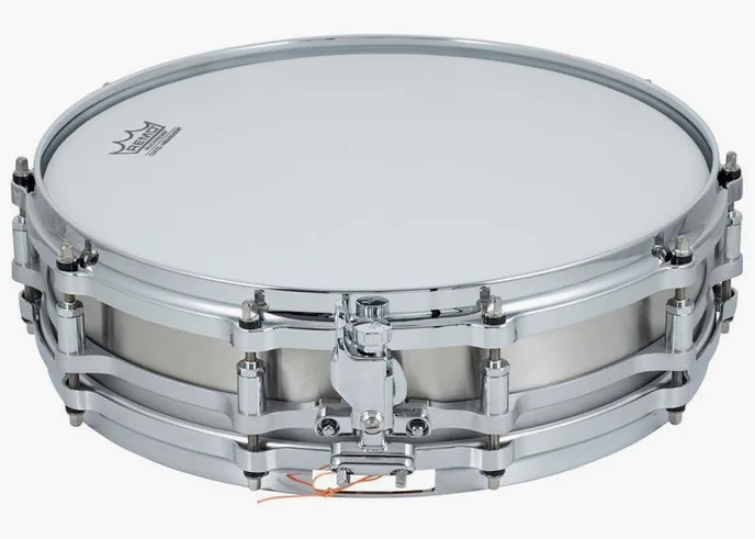 Pearl 14"x3,5" Free Floating Steel, vue de profil, photo 3