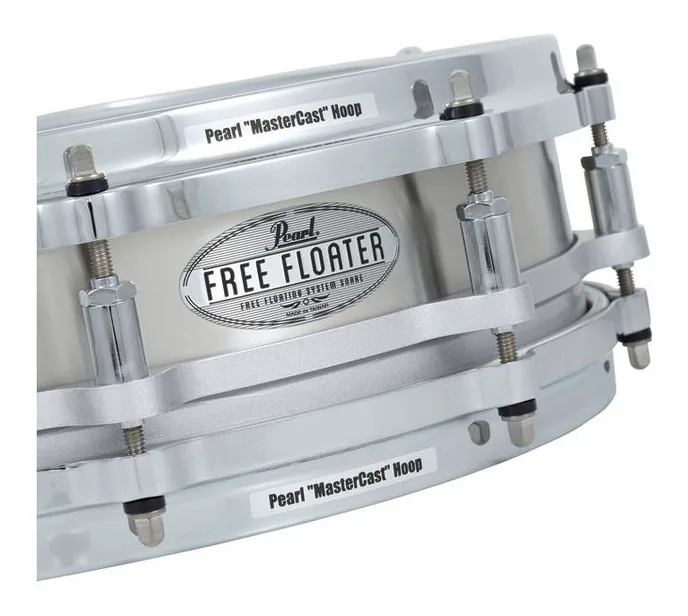 Pearl 14"x3,5" Free Floating Steel, sur fond neutre, photo 4