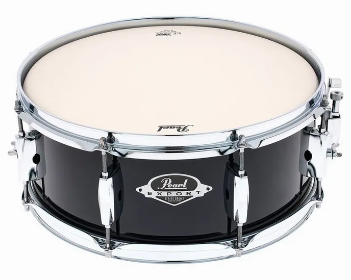 Pearl 14"x5.5" Export SD Jet Black, vue de face
