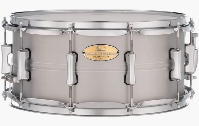 Pearl 14"x6.5" Primal Col. Alu SD, sur fond neutre