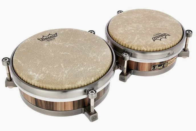 Pearl 7" & 8,5" Travel Bongo, vue de trois quarts, photo 3