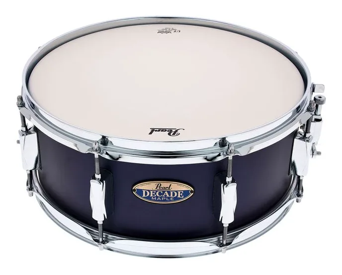 Pearl Decade Maple 14"x5,5" Snare UV, vue de près, de face