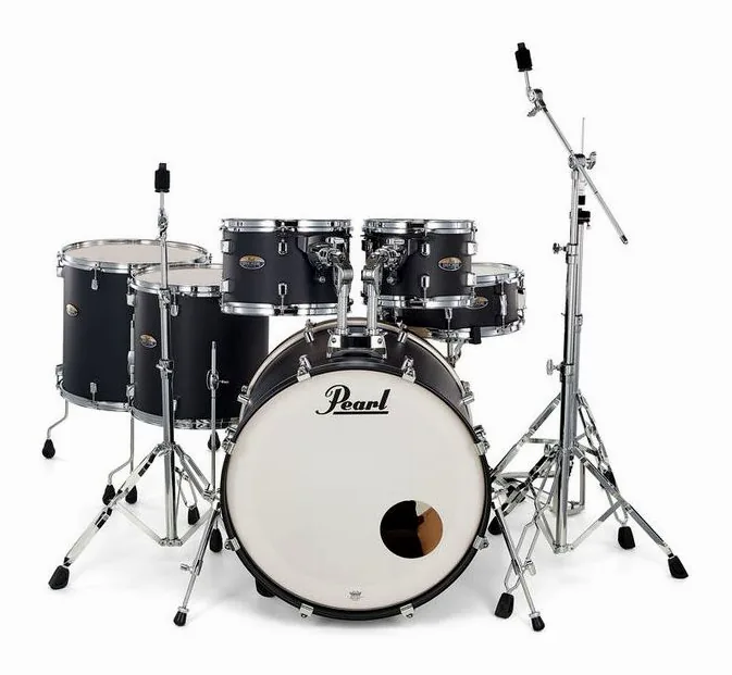 Pearl Decade Maple 6pc Satin Black, vue de profil, photo 2