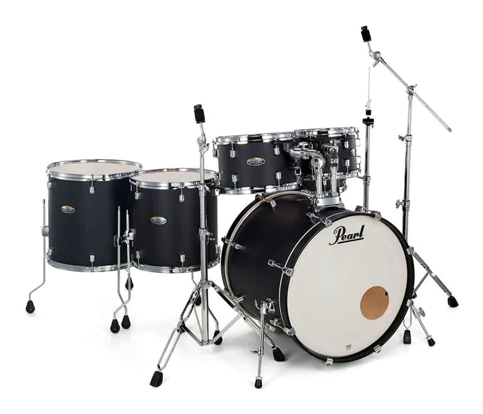 Pearl Decade Maple 6pc Satin Black, vue de dessus, photo 3