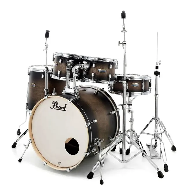 Pearl Decade Maple Stand. BK Burst, vue de face