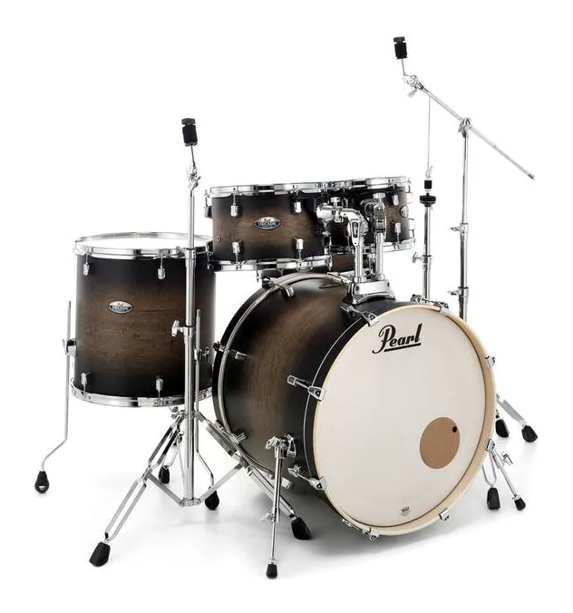 Pearl Decade Maple Stand. BK Burst, sur fond neutre, photo 3