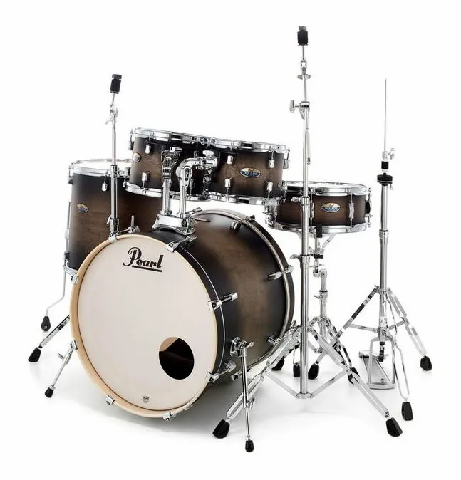 Pearl Decade Maple Studio BK Burst, vue de dessus, photo 2