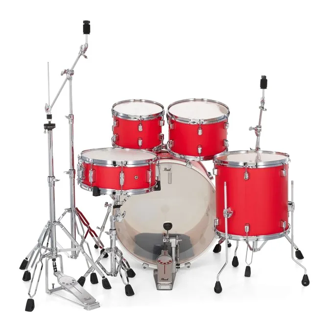 Pearl Decade Maple Studio Racing Red, vue de dessus, photo 4