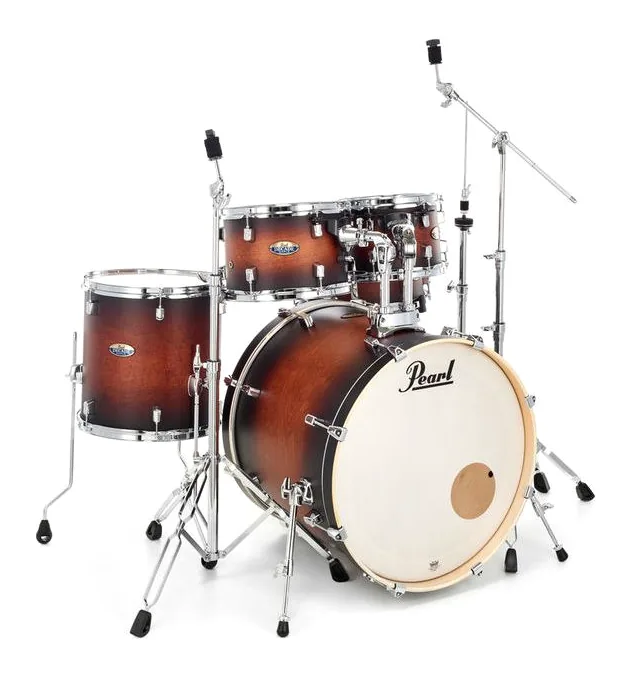 Pearl Decade Maple Studio S. Brown, vue de trois quarts, photo 3