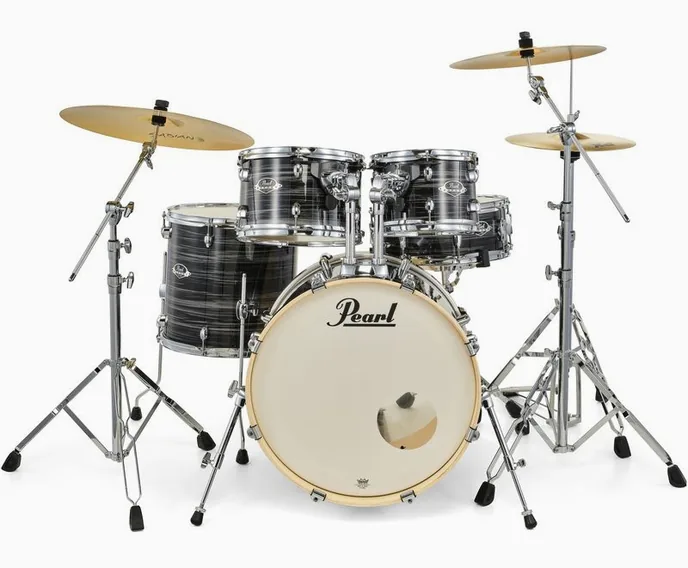 Pearl Export 20" Studio G.Silver, vue de près, photo 2
