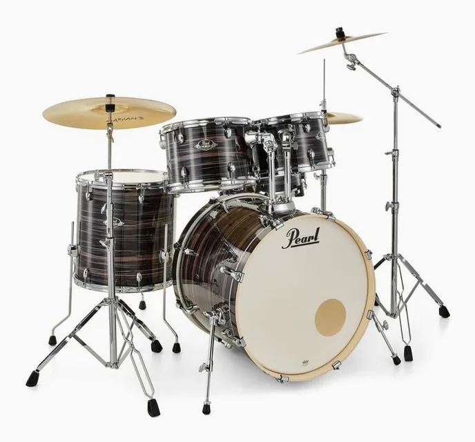 Pearl Export 22" Rock M.Amethyst, sur fond neutre, photo 3