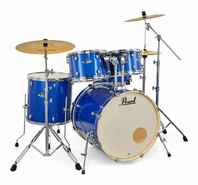 Pearl Export 22" Rock Mid. Blue, vue de dessus, photo 3