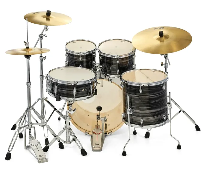 Pearl Export 22" Standard G.Silver, sur fond neutre, photo 4