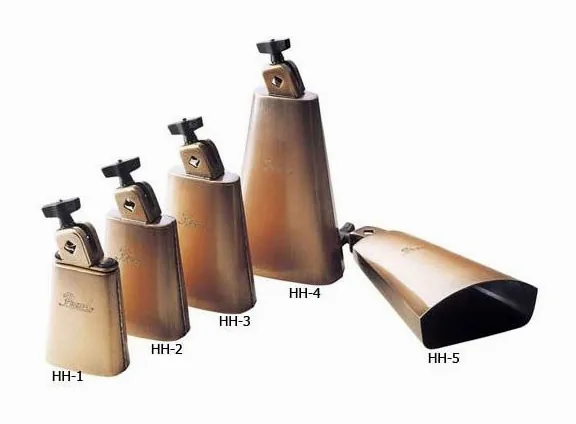 Pearl HH-5 Horacio Hernandez Cowbell, de face sur fond neutre