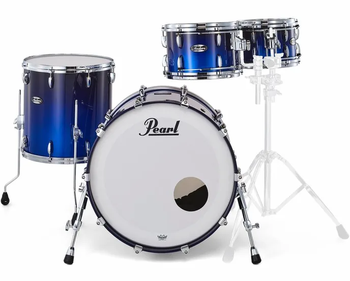 Pearl Masters Maple 22" 4-pc S. #858, sur fond neutre, photo 2