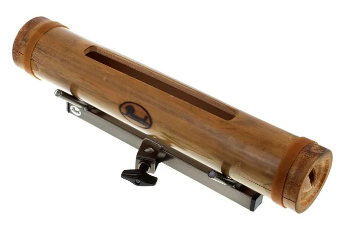 Pearl PCA-14FC Bamboo Cata w/Holder, de face sur fond neutre