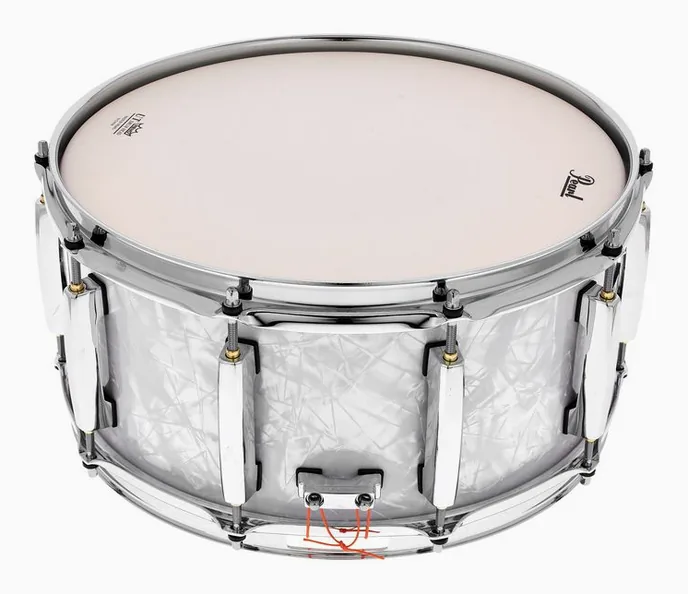 Pearl PMX 14"x6,5" Snare #448, vue de profil, photo 3