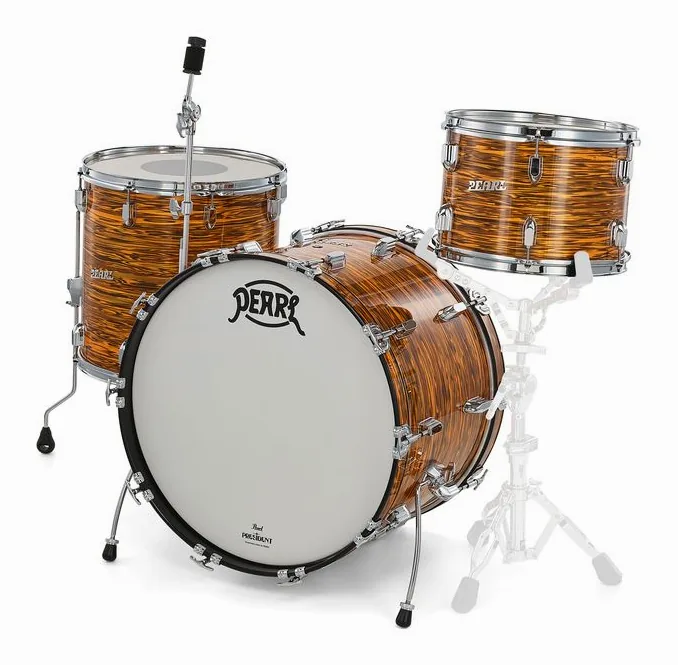 Pearl President Deluxe 22" Su.Ripple, sur fond neutre