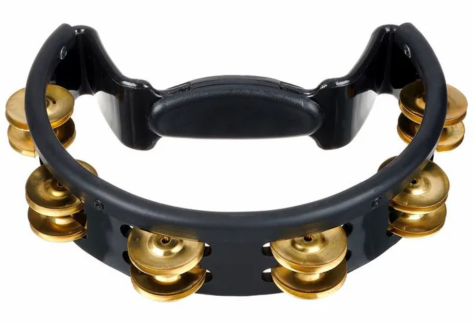 Pearl PTM-10GHX Quickm. Tambourine, de face sur fond neutre