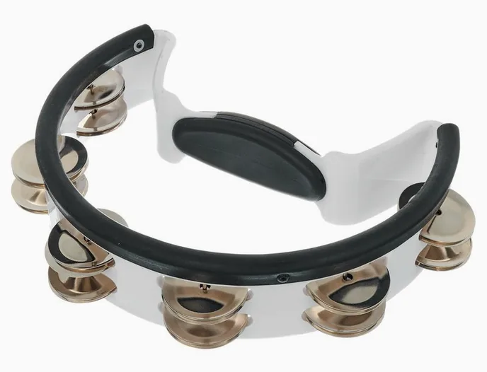 Pearl PTM-10SHX Quickm. Tambourine, vue de près, de face