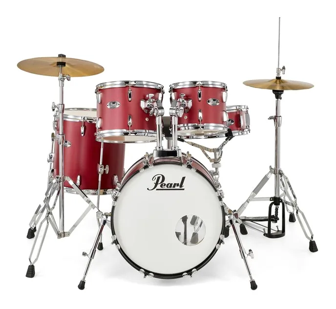 Pearl Roadshow 18" Matte Red, vue de près, photo 2