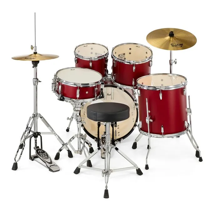 Pearl Roadshow 18" Matte Red, vue de dessus, photo 4
