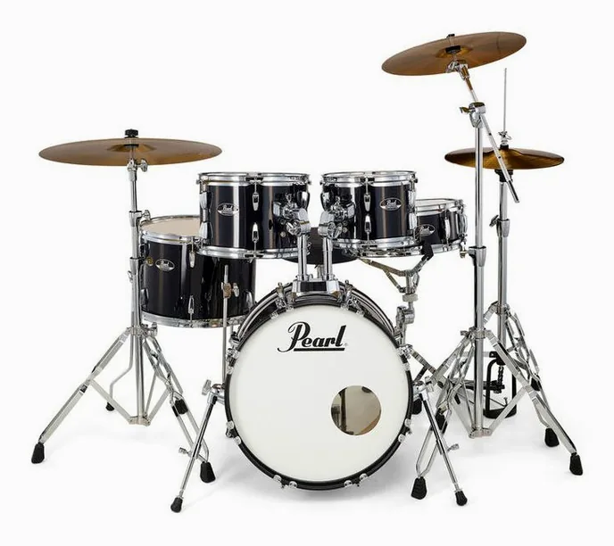 Pearl Roadshow 18" Plus Jet Black, vue de face, photo 2
