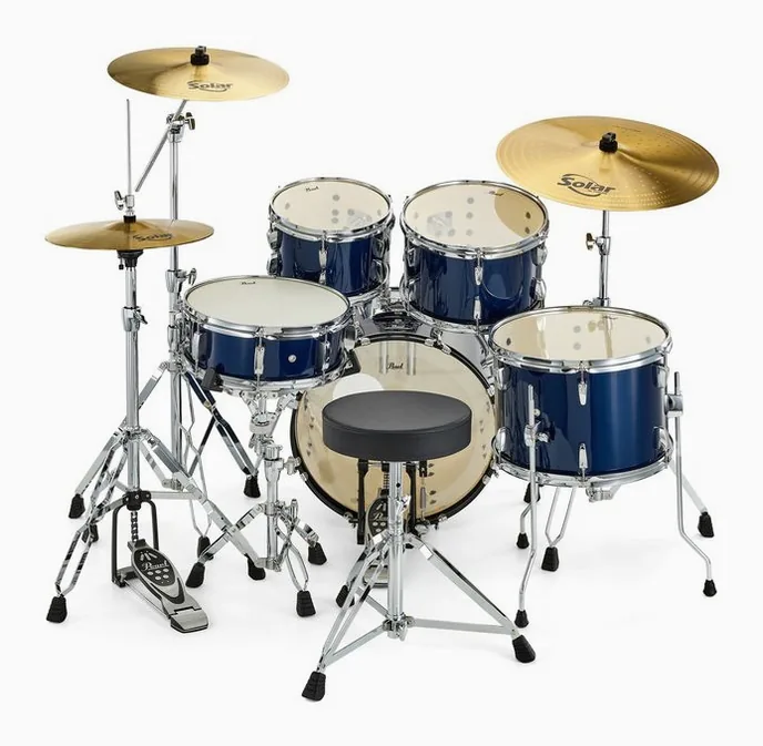 Pearl Roadshow 18" Plus Royal Blue, sur fond neutre, photo 4
