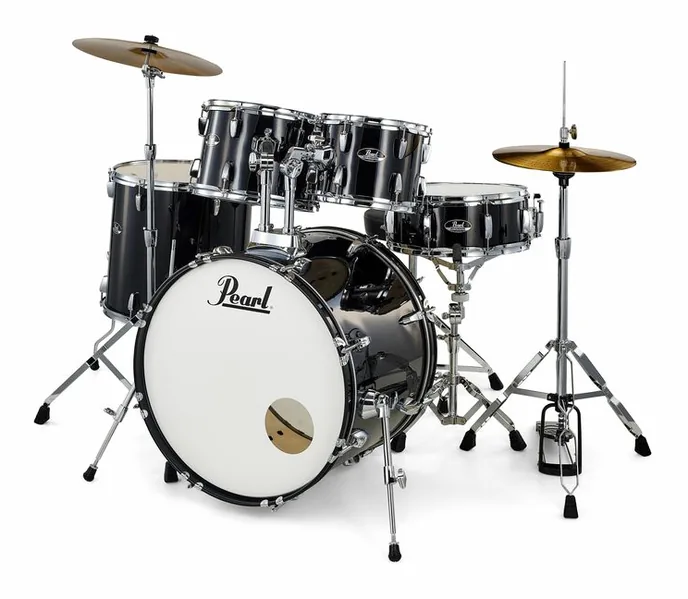 Pearl Roadshow 20" Jet Black, vue de près, de face