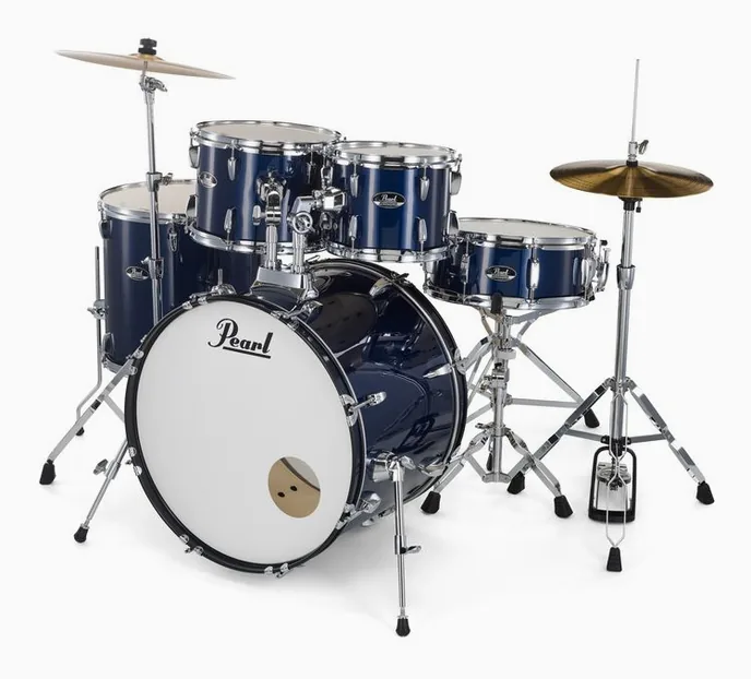 Pearl Roadshow 20" Royal Blue M., sur fond neutre