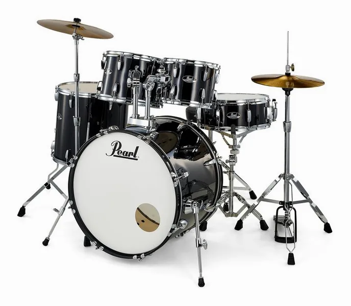 Pearl Roadshow 22" Jet Black, sur fond neutre, photo 2
