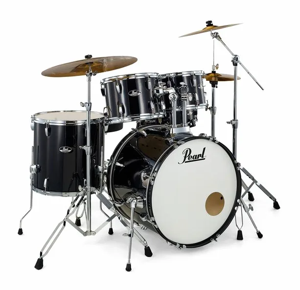 Pearl Roadshow 22" Plus Jet Black, sur fond neutre, photo 3