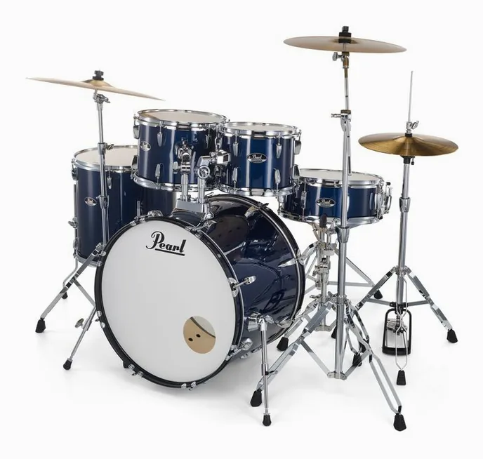 Pearl Roadshow 22" Plus Royal Blue, vue de face, photo 2