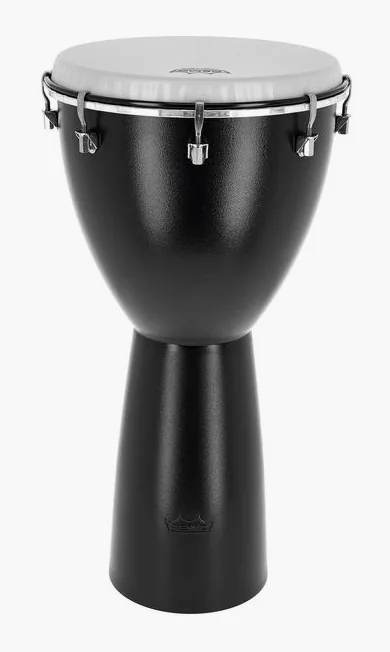 Remo 10" Advent Djembe, de face sur fond neutre