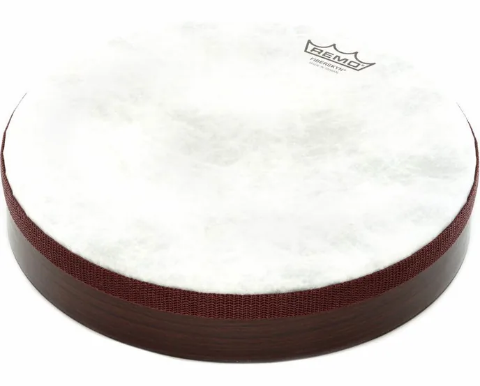 Remo 10"x02" Frame Drum, de face sur fond neutre