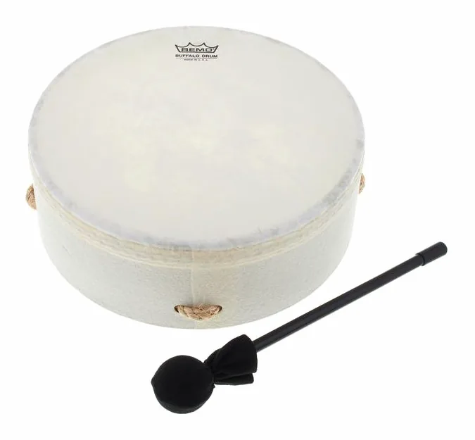 Remo Buffalo Drum 10"x3,5", vue de face