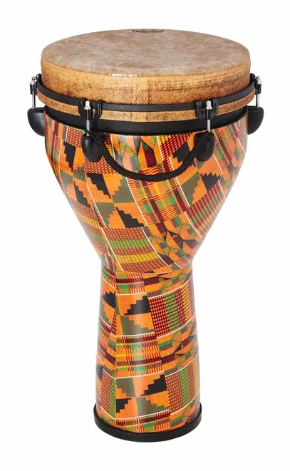 Remo Djembe DJ-0012-PM African Coll, de face sur fond neutre