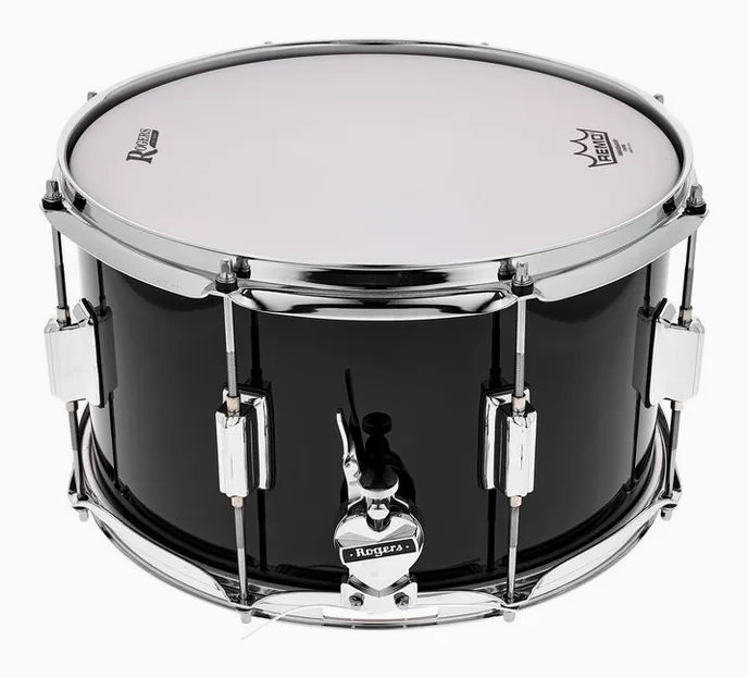 Rogers 14"x08" Powertone No.28-PB, vue de trois quarts, photo 3