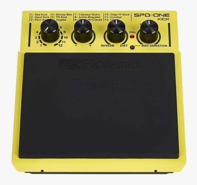 Roland SPD::ONE Kick, vue de dessus, photo 2